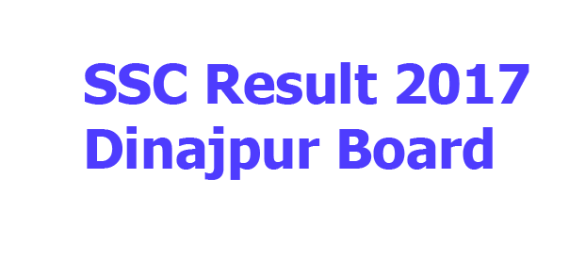 Dinajpur Board SSC Result 2017